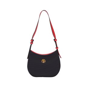 U.S. Polo Assn. US25256 Lacivert Kırmızı Kadın Omuz Çantası