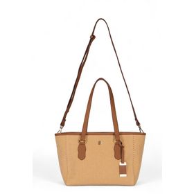 U.S. Polo Assn. US25302 Bej-Taba Kadın Omuz Çantası