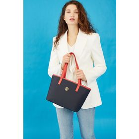 U.S. Polo Assn. US3075 Lacivert Kırmızı Kadın Omuz Çantası