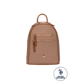 U.S. Polo Assn. US8407 Bej Taba Kadın Sırt Çantası