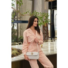 U.S. Polo Assn. US8579 Beyaz Kadın Omuz Çantası
