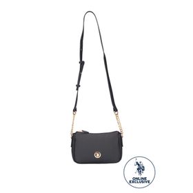 U.S. Polo Assn. US8649 Siyah Kadın Omuz Çantası