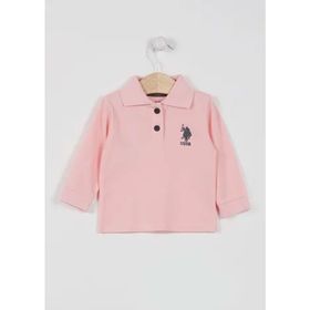 U.S. Polo Assn. USB994 Somon Bebek Uzun Kol Yakalı Sweatshirt