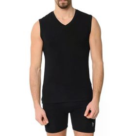 U.S. Polo Assn. USE80079 Siyah V Yaka Erkek Atlet