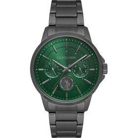 U.S. Polo Assn. USPA1000B-06 Füme Erkek Kol Saati