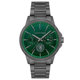 U.S. Polo Assn. USPA1000B-06 Füme Erkek Kol Saati