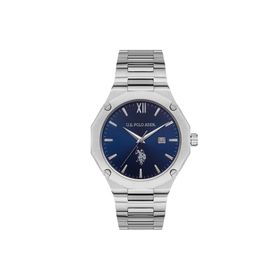 U.S Polo Assn USPA1056-01 Metalik Gri Erkek Kol Saati