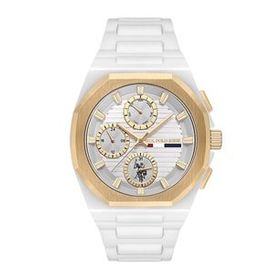 U.S. Polo Assn. USPA1103-05 Beyaz Erkek Kol Saati