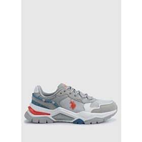 U.S. Polo Assn. Vincent 4FX Gri Erkek Klasik Sneaker