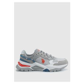 U.S. Polo Assn. Vincent 4FX Gri Erkek Klasik Sneaker