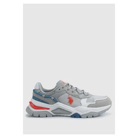 U.S. Polo Assn. Vincent 4FX Gri Erkek Klasik Sneaker