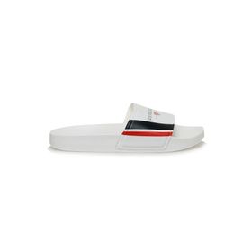 U.S. Polo Assn. WILLY 3FX Beyaz Logolu Erkek Terlik