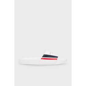 U.S. Polo Assn. WILLY 3FX Beyaz Logolu Erkek Terlik