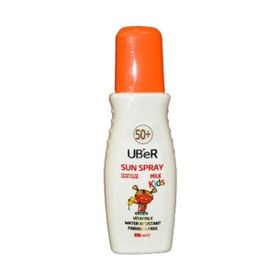 Uber 200 ml 50 SPF Çocuklar için Güneş Losyonu Sprey