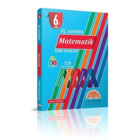 Üç Adım Yayınları 6. Sınıf Matematik Soru Bankası