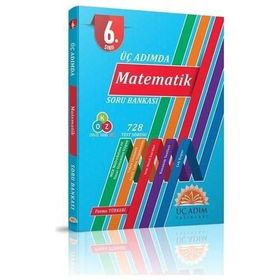 Üç Adım Yayınları 6. Sınıf Matematik Soru Bankası