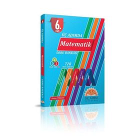 Üç Adım Yayınları 6. Sınıf Matematik Soru Bankası