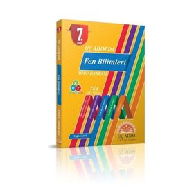 Üç Adım Yayınları 7. Sınıf Fen Bilimleri Soru Bankası
