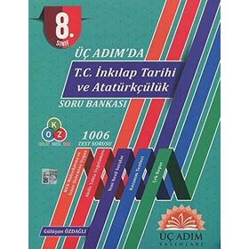 Üç Adım Yayınları 8. Sınıf T. C. İnkılap Tarihi Ve Atatürkçülük Soru Bankası