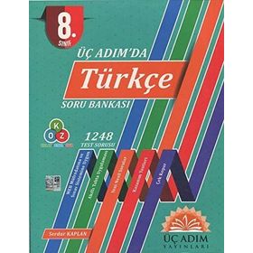 Üç Adım Yayınları 8. Sınıf Türkçe Soru Bankası