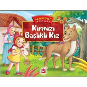 Üç Boyutlu Masallar Kırmızı Başlıklı Kız - kollektif