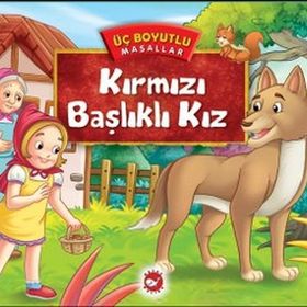 Üç Boyutlu Masallar Kırmızı Başlıklı Kız - kollektif
