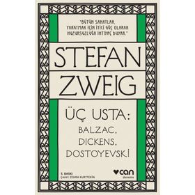 ÜÇ BÜYÜK USTA (CILTLI) BALZAC, DICKENS, DOSTOYEVSKI - STEFAN ZWEIG