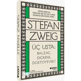 ÜÇ BÜYÜK USTA (CILTLI) BALZAC, DICKENS, DOSTOYEVSKI - STEFAN ZWEIG