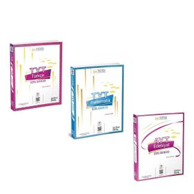 Üç Dört Beş - TYT Matematik ile Türkçe ve AYT Edebiyat Soru Bankası 3 Kitap Set