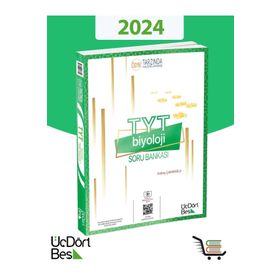Üç Dört Beş Yayıncılık 345 TYT Biyoloji 2024 Model Soru Bankası
