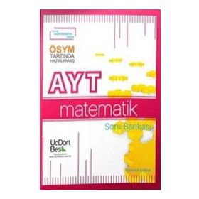 Üç Dört Beş Yayıncılık AYT Matematik Soru Bankası
