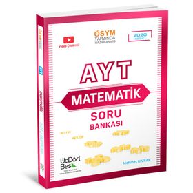 Üç Dört Beş Yayıncılık AYT Matematik Soru Bankası