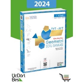 Üç Dört Beş Yayıncılık - TYT-AYT Geometri 2024 Model Soru Bankası