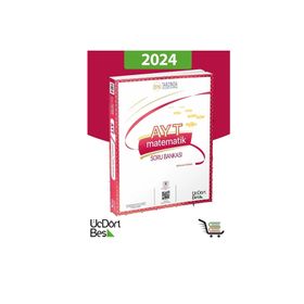 Üç Dört Beş Yayınları 2024 AYT Matematik Soru Bankası