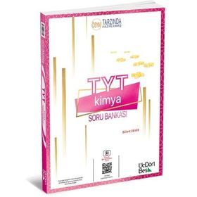 Üç Dört Beş Yayınları 2024 TYT Kimya Soru Bankası