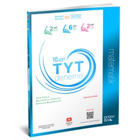 Üç Dört Beş Yayınları 2024 TYT Matematik Deneme