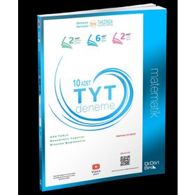 Üç Dört Beş Yayınları 2024 TYT Matematik Deneme