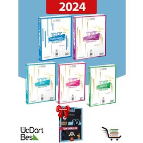 Üç Dört Beş Yayınları 345-2024 Çıkmış Sorular ve Model TYT Sayısal Soru Bankası Seti