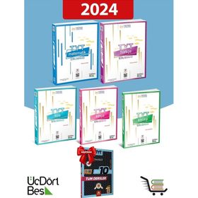 Üç Dört Beş Yayınları 345-2024 Çıkmış Sorular ve Model TYT Sayısal Soru Bankası Seti