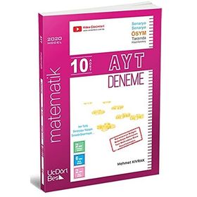 Üç Dört Beş Yayınları AYT 10'lu Matematik Deneme Yeni