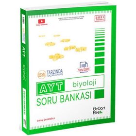 Üç Dört Beş Yayınları Ayt Biyoloji Soru Bankası