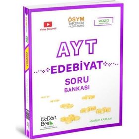 Üç Dört Beş Yayınları AYT Edebiyat Soru Bankası