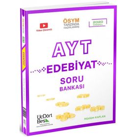 Üç Dört Beş Yayınları AYT Edebiyat Soru Bankası