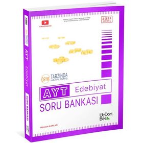 Üç Dört Beş Yayınları AYT Edebiyat Soru Bankası