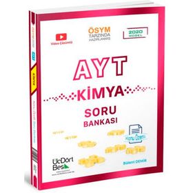Üç Dört Beş Yayınları AYT Kimya Konu Özetli Soru Bankası