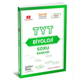 Üç Dört Beş Yayınları TYT Biyoloji Soru Bankası