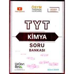 Üç Dört Beş Yayınları TYT Kimya Soru Bankası