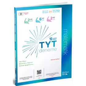 Üç Dört Beş Yayınları - TYT Matematik 10 Adet Deneme