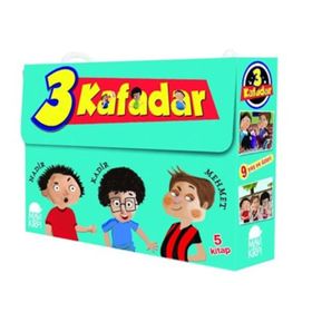 Üç Kafadar 5 Kitap Set - Yaşar Bayraktar