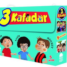 Üç Kafadar 5 Kitap Set - Yaşar Bayraktar